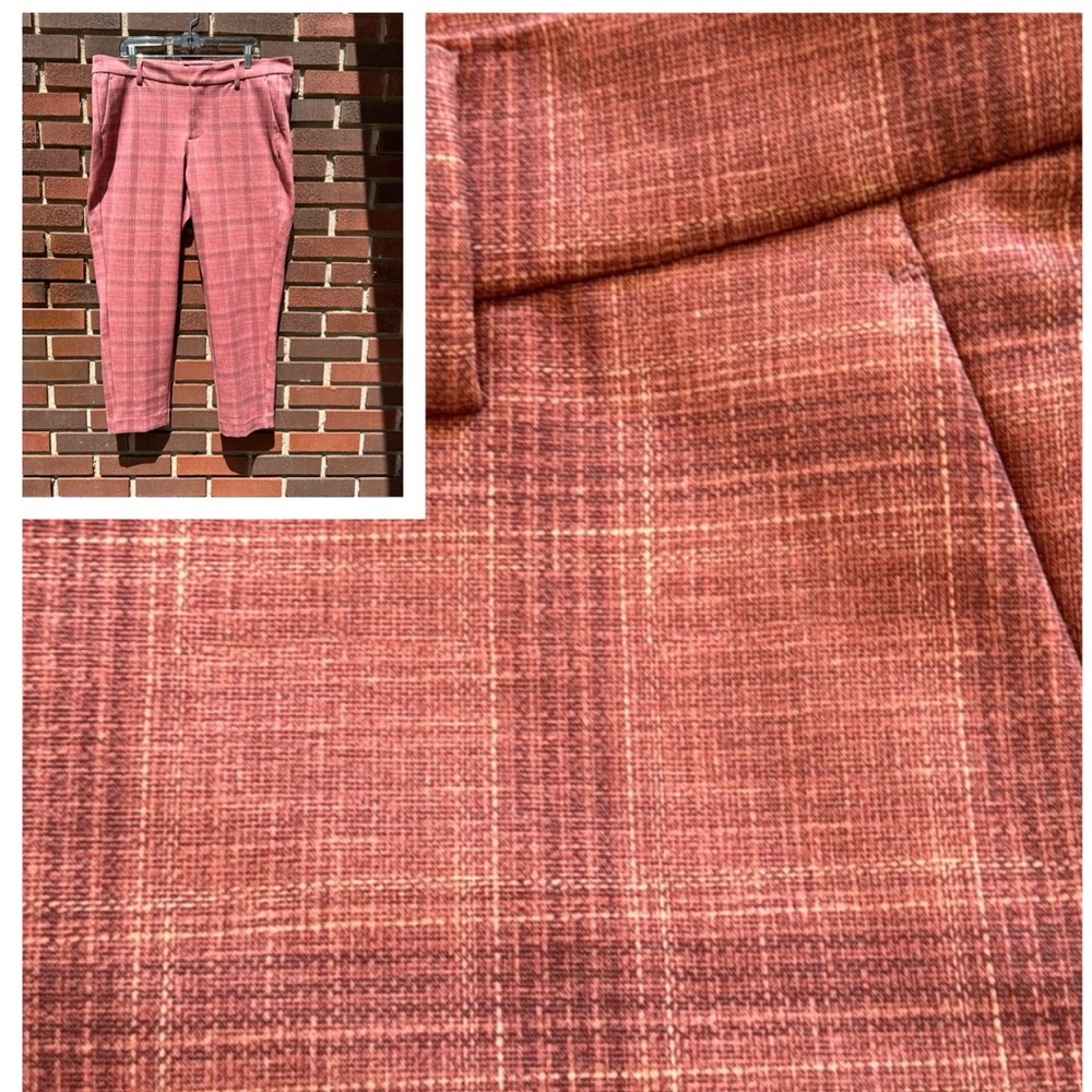 Liverpool slacks 18W NWOT coral beige brick and …?pink?